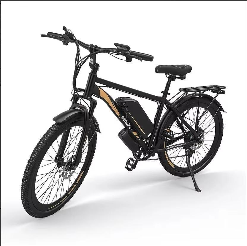 New Ebike EC27 Style 500w Motor 48v 35ah Battery Adult Electric Bike 27 Inch Tire Can Be Ridden On All Terrains E-Bicycle