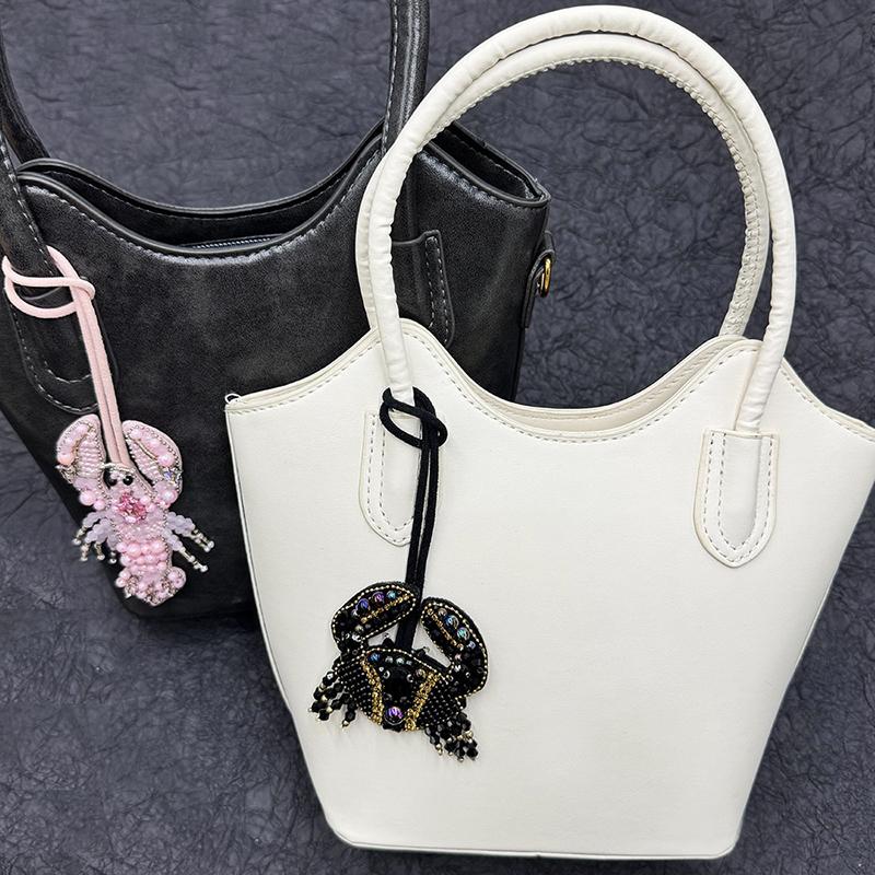 Раки Подвеска для бисерной сумки Краб Аксессуары для сумки Милый Креативный Декоративная цепочка для сумки Шнурок