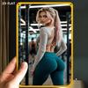 SisFiter 8x12 дюймов Алюминиевое Настенное Искусство для Спортзала Фитнес-Табличка Домашний Декор Подарок для Тренировок