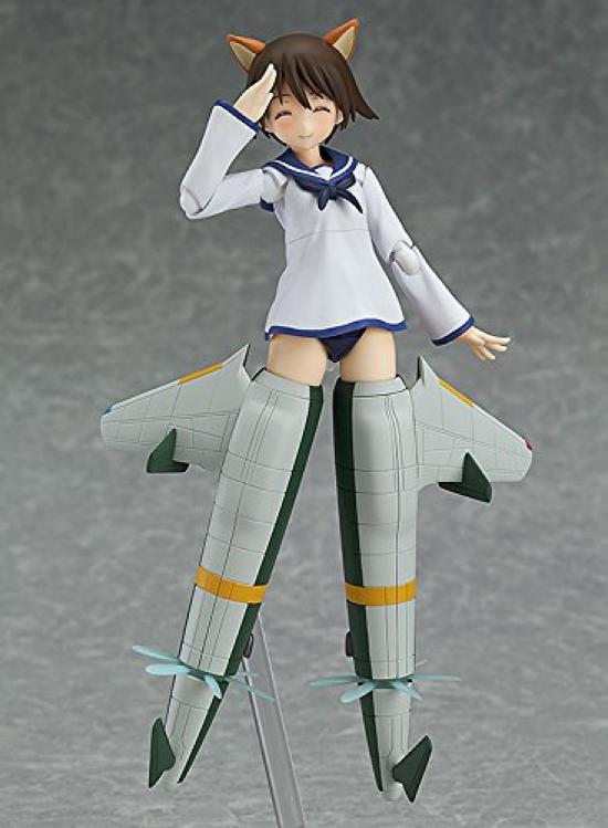 Figma Strike Witches the Movie Yoshika Miyafuji Shinden окрашенная подвижная фигурка ver. Немасштабируемый АБС и ПВХ