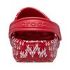 Crocs Нескользящие амортизирующие детские сандалии красно-белая детская модель