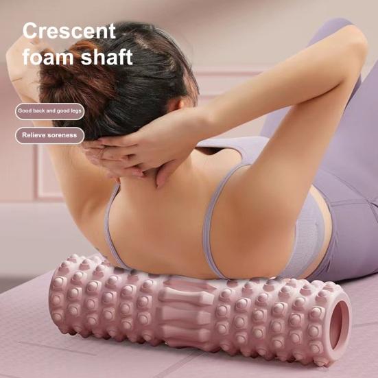 Yoga Foam Roller Multicolor Shaping Foam Massage Roller for Back Body & Legs Muscle Roller for Deep Tissue Muscle Massage & Recovery Yoga Sports