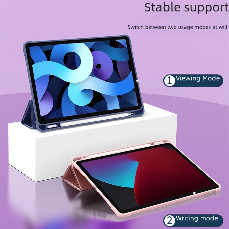 Защитный чехол для iPad 11 с гнездом для стилуса для 10,2-дюймовых Air3, Mini4/5, 2020 Pro (2025)