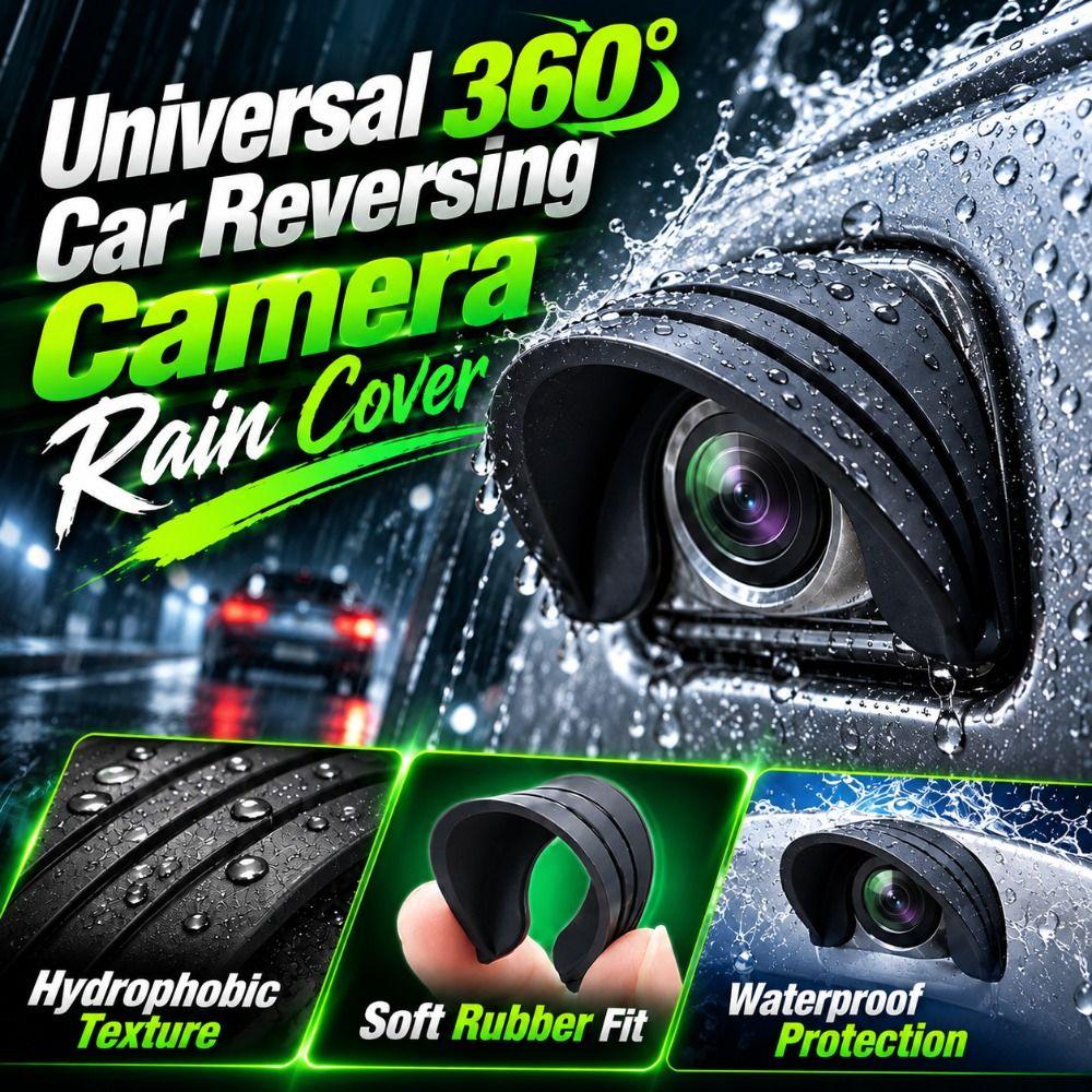 360° Car Camera Rain Shield Waterproof Car Dashcam Rain Guard Car Exterior Camera