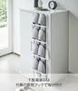 Yamazaki Jitsugyo 4894 Shoe Cabinet Door Hook Type Slipper Rack Tower White 3way Storage Hook Included & Approx. W22XD12.5XH70.5cm Wall/Door/Hook