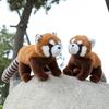 Panda Raccoon Red Animal Plush Fluffy Exterior Children Room Decoration Comfort