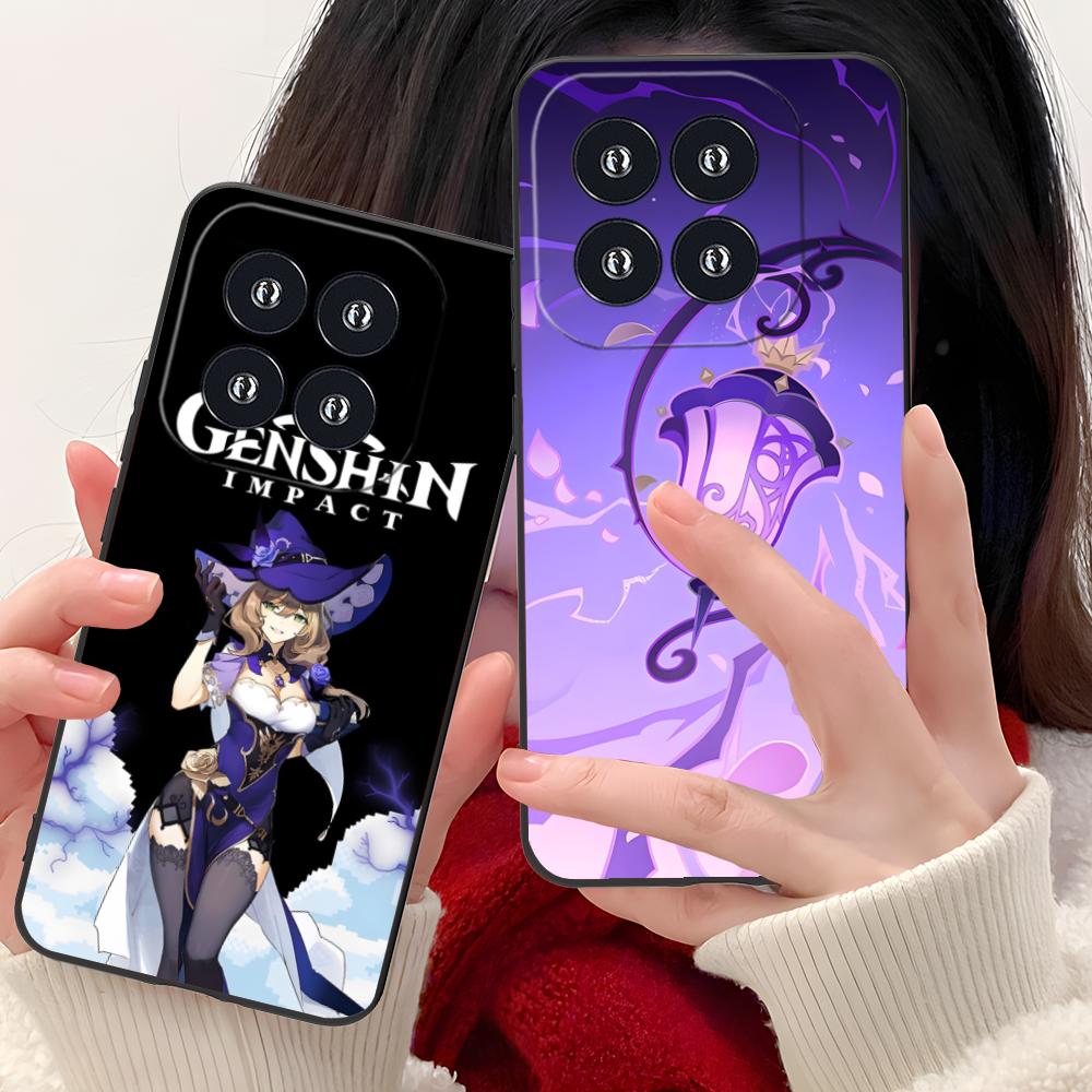 Игровой чехол для мобильного телефона GI Lisa для Xiaomi 15 14 13 12 Mi 11 T Ultra Lite Pro S X 5G Цветной печатный чехол Чехол Роскошный Красивый