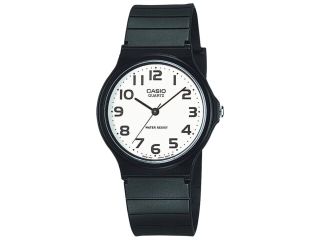 Casio Коллекция MQ-24-7B2LLJH Мужские часы Черно-белая блистерная упаковка Аналоговые НОВЫЕ