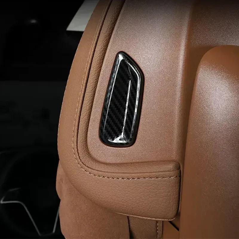 For Mercedes-Benz E-Class W214 S214 2024 seat headrest button decoration sticker automotive interior decoration accessories