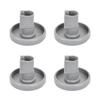 4PCS 40mm Dishwasher Wheel Replacement PP Dishwasher Lower Rack Wheel for AEG Favorit