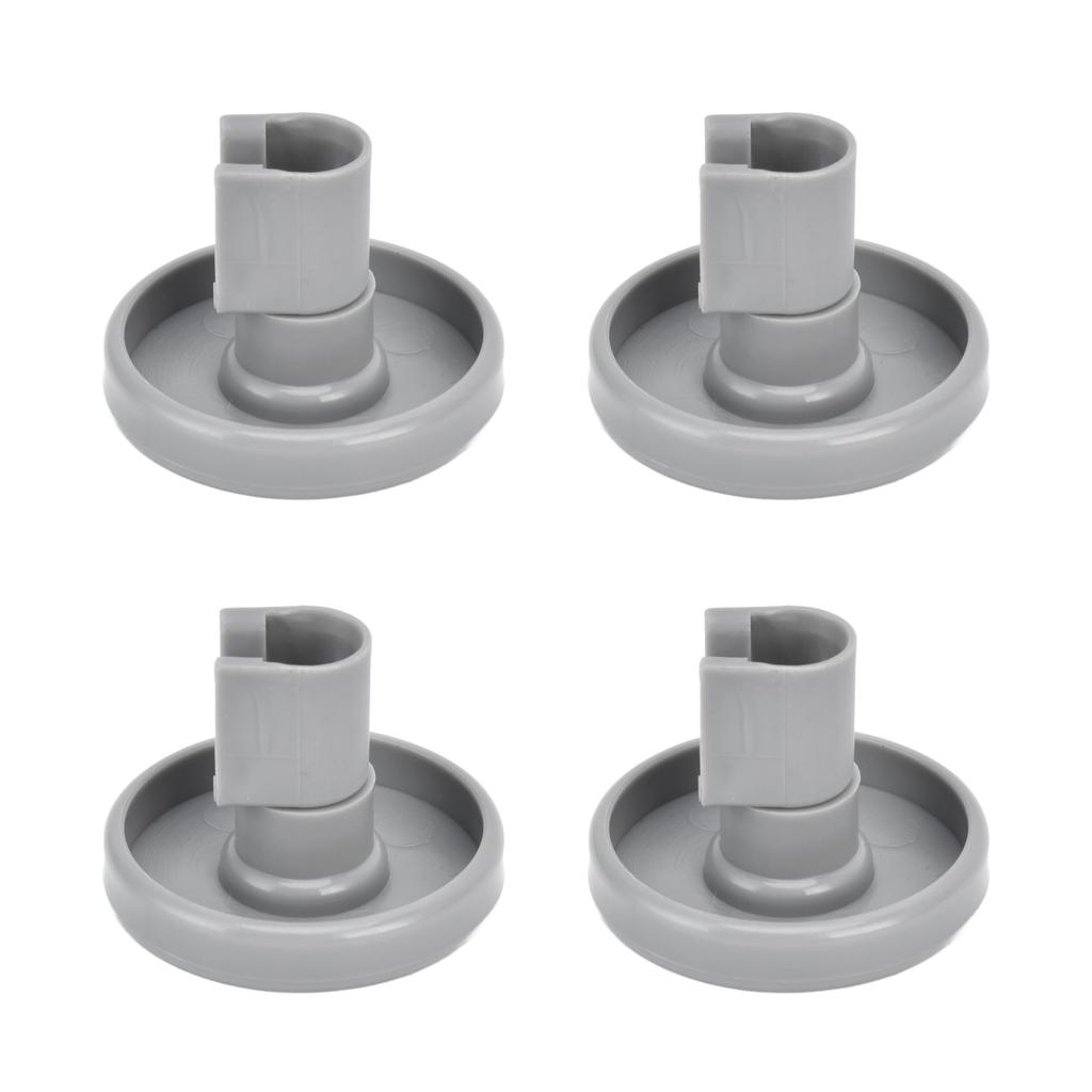 4PCS 40mm Dishwasher Wheel Replacement PP Dishwasher Lower Rack Wheel for AEG Favorit
