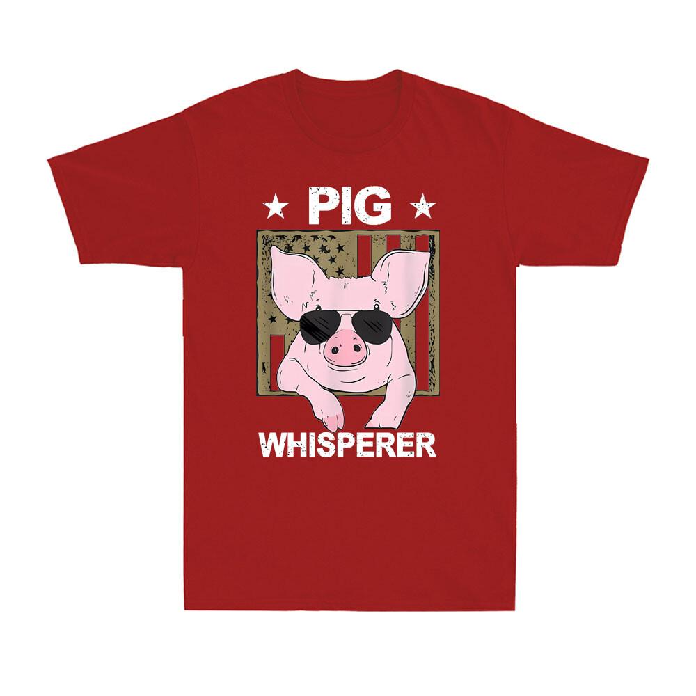 Pig Whisperer Pig Design Great Gift Idea Novelty Pig Graphic Unisexs TShirt