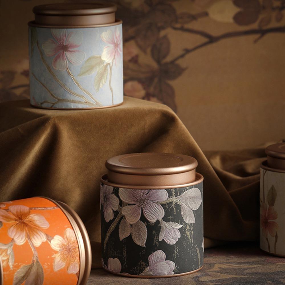 Мини Жестяная Банка для Чая Новая Китайская Стиль Упаковочная Коробка для Чая Удобная Герметичная Банка для Чая Дом
