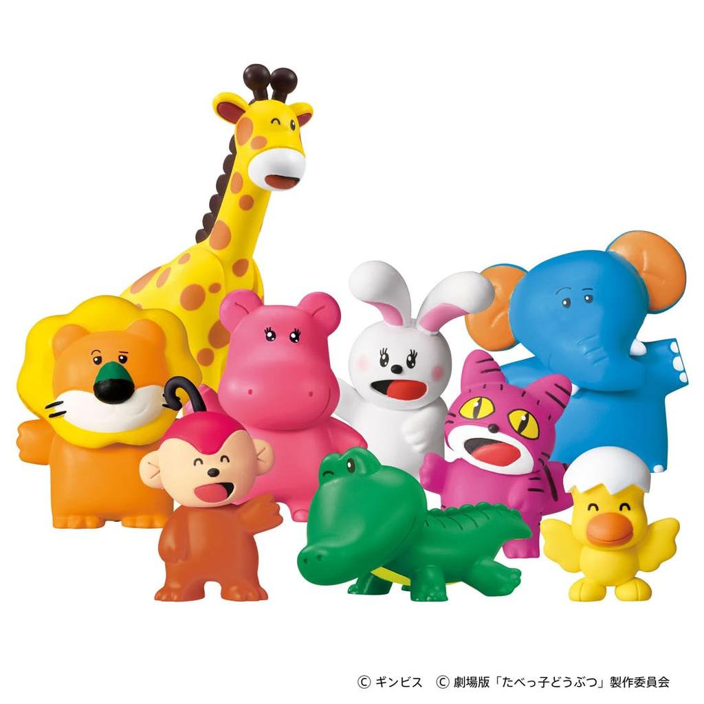 Takara Tomy Ania Tabekko Animals THE MOVIE Дружелюбное животное Животное и Динозавр Игрушки для детей от 3 лет Набор,