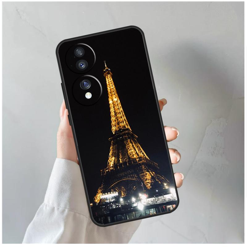 Чехол Париж Эйфелева башня для Honor 90 Lite 50 70 Magic 5 6 Pro X6 X7 X8 X9 X6a X7a X8a X9a X9b X8b Крышка Coque