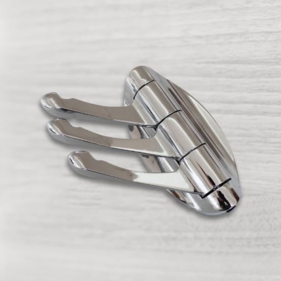 Вращающийся крючок для одежды с поворотным рычагом, настенный металлический крючок для зонтика, многофункциональный складной для спальни