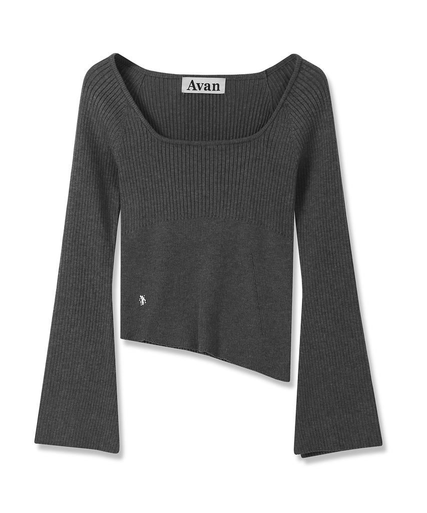 AVANDRESS Abi Square-Neck Knit - 3Col