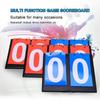 Sports Digit Scoreboard Soccer Volleyball Basketball Referee Coach Score Board For Indoor Exercise Ornament Sports Accessories