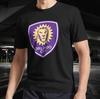Логотип Orlando City SC Активный логотип Футболка Смешной размер Режим Американская футболка