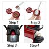 Кофейные капсулы, чашка с ложкой-щеткой для кофе-фильтра Nespresso, кофейная посуда многоразового использования