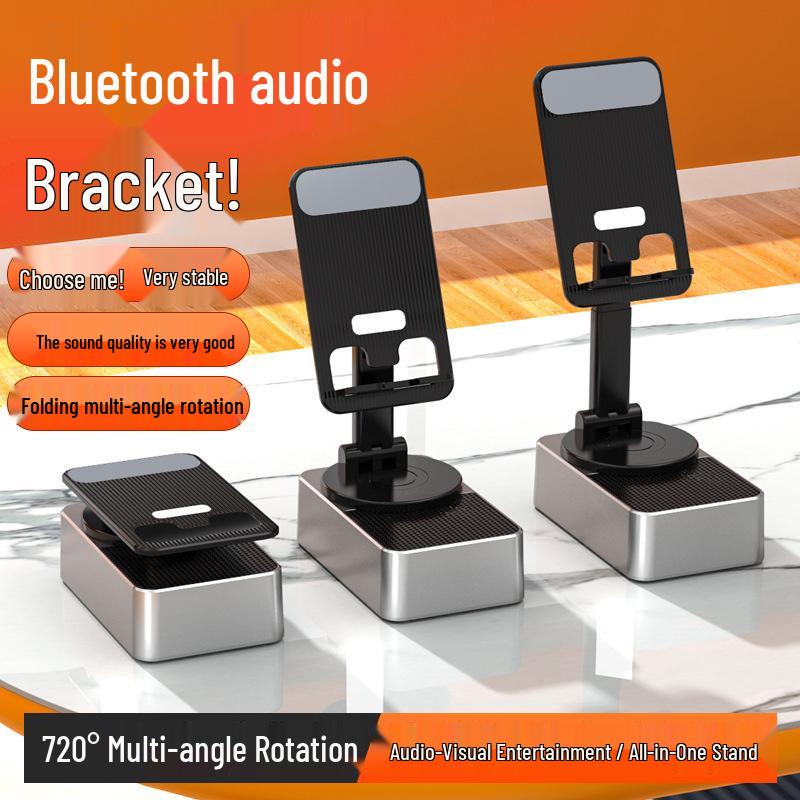 Складная Bluetooth-колонка 3-в-1 и держатель для телефона с функцией вызова