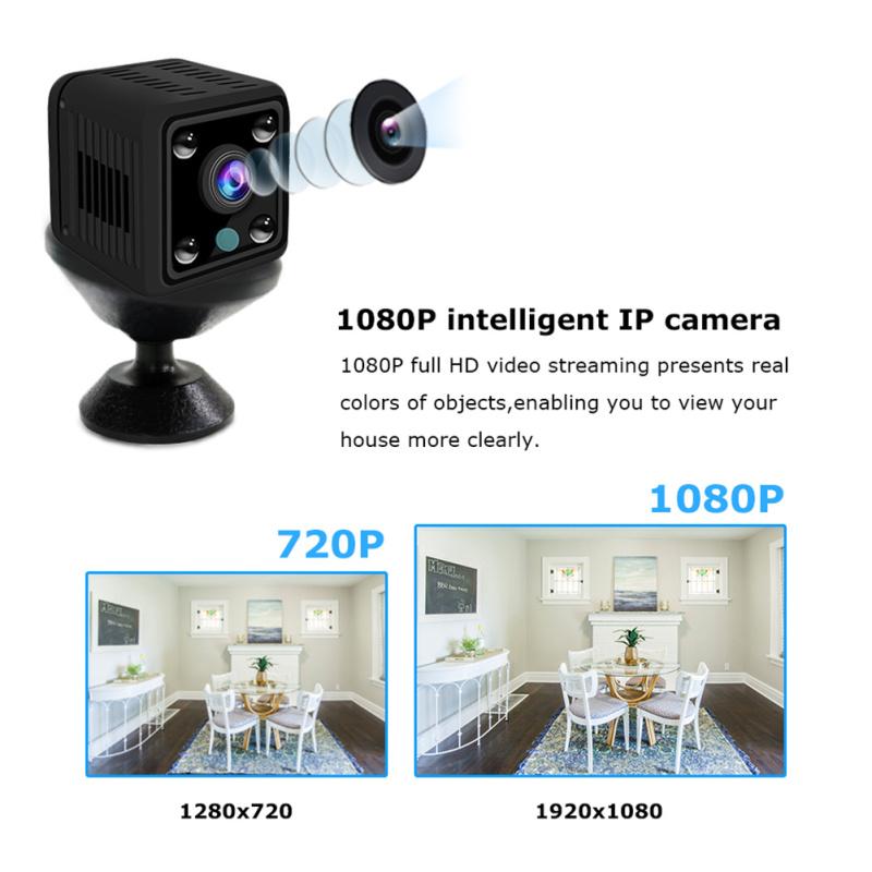 X6 Mini IP Camera WiFi Camera HD 1080P Wireless Security Surveillance Night Vision Smart Home Micro Cam USB