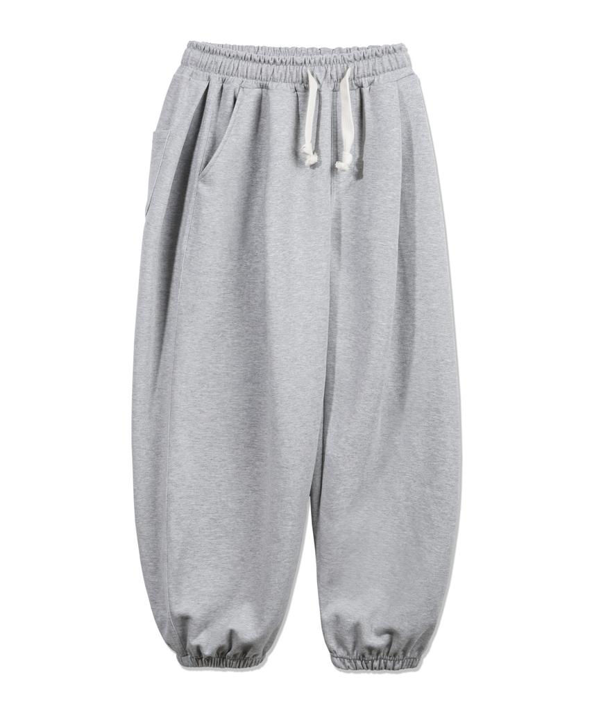 ALVINCLO Single-Pleat Wide Jogger Training Pants Pan2536 (3 Colors)