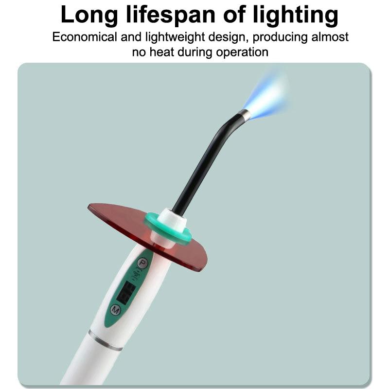 Стоматологическая беспроводная быстрая 1-секундная светодиодная лампа для полимеризации, светоотверждаемая смола, устройство для гигиены полости рта, беспроводное устройство, светодиодная стоматологическая лампа для полимеризации