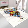 Haaland player Carpet Rug for Living Room Bedroom Home Sofa Decoration,Kids play Nonslip Floor Mat
