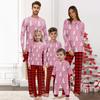 Christmas Prints Family Matching Long Sleeve Tops+Pants Set Family Matching Sets