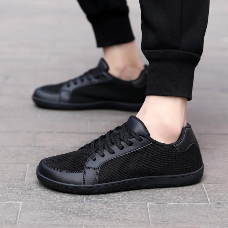 Легкая дышащая уличная обувь для ходьбы Минималистичные кроссовки с широким носком Повседневные кроссовки Обувь для тренировок в зале Спортивная обувь Нескользящая