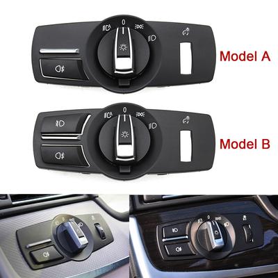 Поворотная кнопка фары, крышка переключателя фар для BMW 5 серии 5GT 6S 7S X3 X4 F02 F10 F11 F07 F06 F25 F26 61316803965