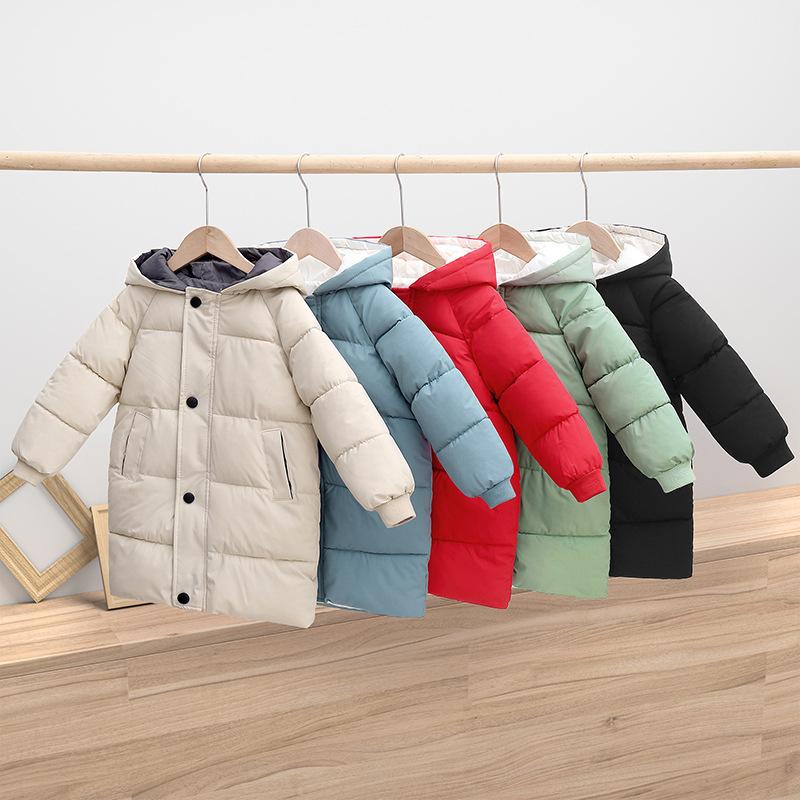 Children's Down Cotton Jackets, Baby Cotton Coats, Boys and Girls Winter Coats