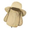 Sun Hat UV Protection Wide Brim Neck Flap Face Cover Multifunctional Cap for Hiking Fishing Beach