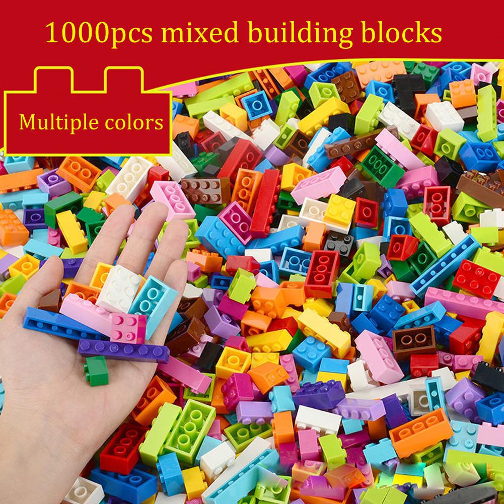 1000 строительных блоков город DIY творческие строительные блоки совместимые строительные блоки большая базовая пластина образовательный детский