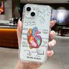 Прозрачный чехол для телефона Formula Heart для Samsung Galaxy S24 Ultra S23 Plus S22 S21 FE S24 Plus A55 A54 A15 A14 A35 Мягкий чехол