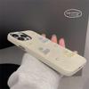 Ins Корейский 3d Laser Love Heart Pearl Мягкий чехол для телефона для Iphone 14 12 11 13 Pro Max Xr X Xs Max Защитная задняя крышка с покрытием