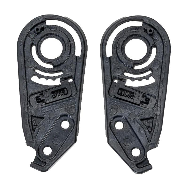 Black Plastic Motorcycle Lens Base Replacement Helmet Visor Plate Repair Part for MT ATOM 2 SV