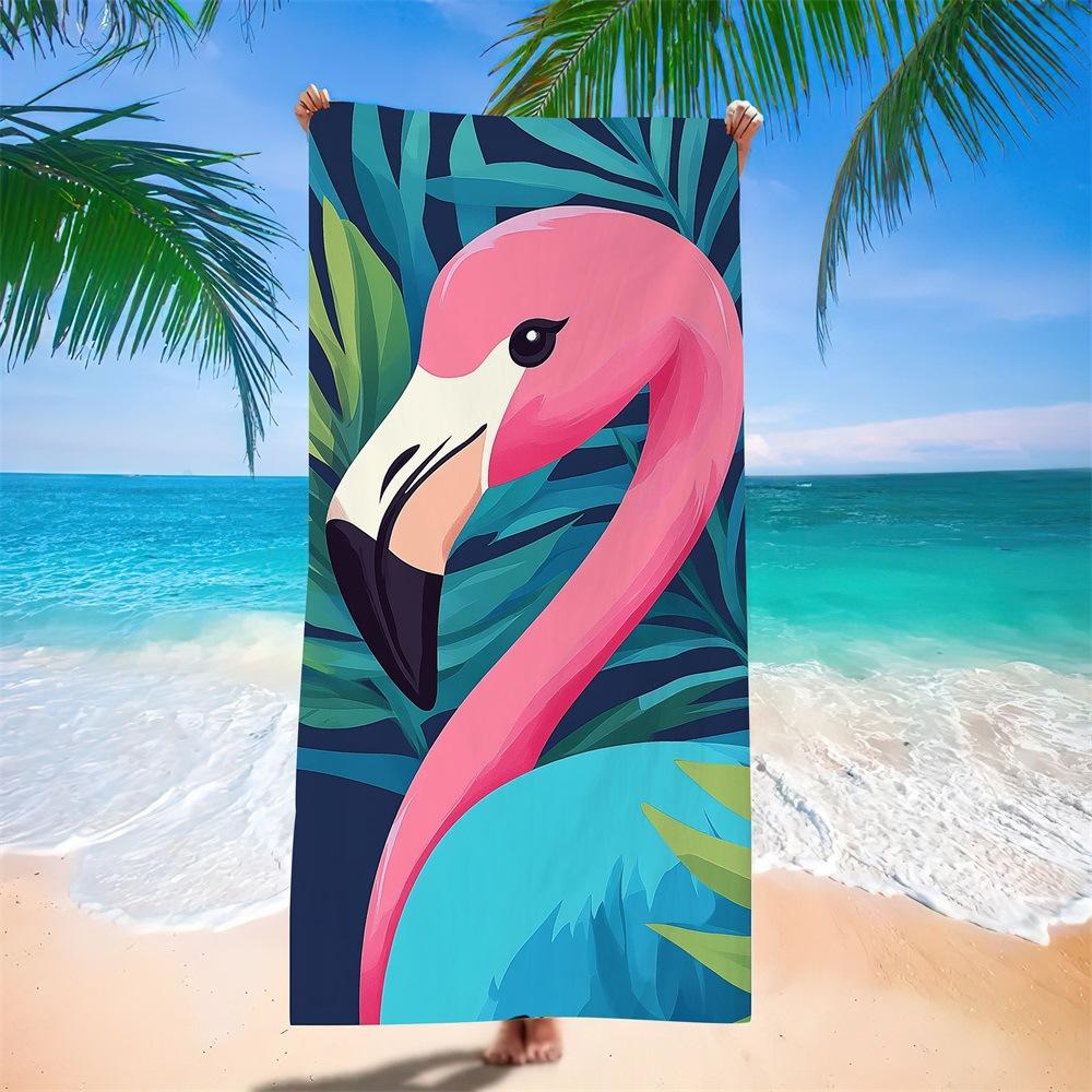 Water-Absorbing Portable Adult Football Beach Towel European, American And South American Bath Towel Digital Printing Factory