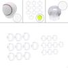 40/Set Acrylic Clear Transparent Display Stand Sphere Holder Gems Base Pedestal Home Decor