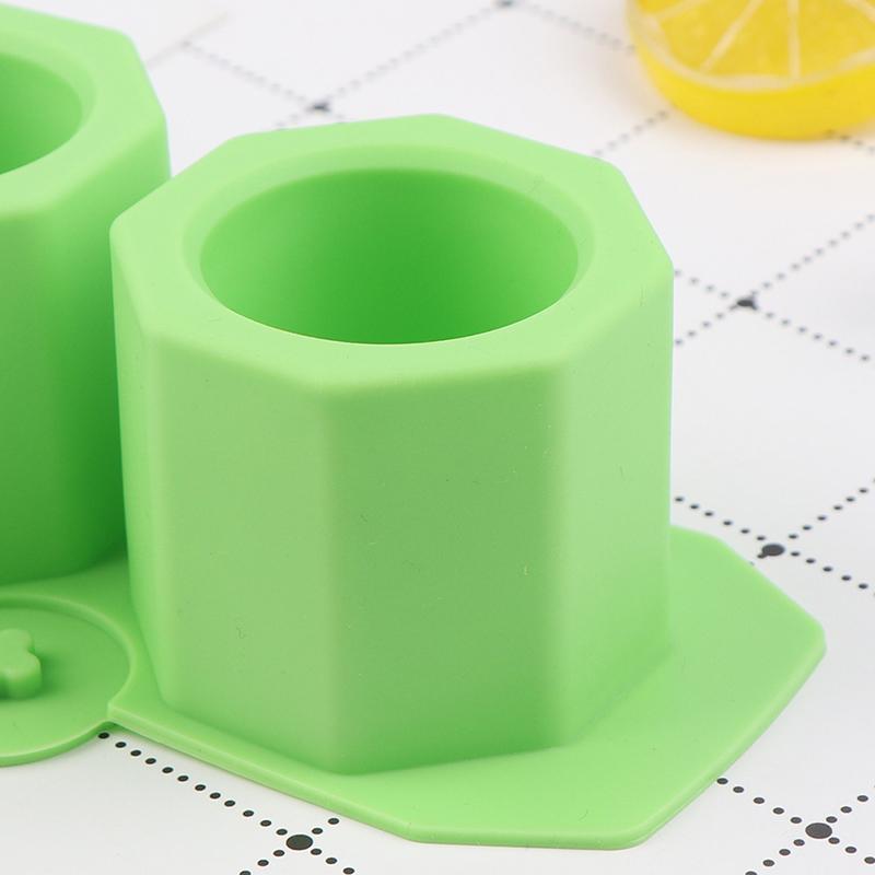 3 отверстия круглый бетонный цветочный горшок ваза плесень DIY ароматерапия свечи украшения