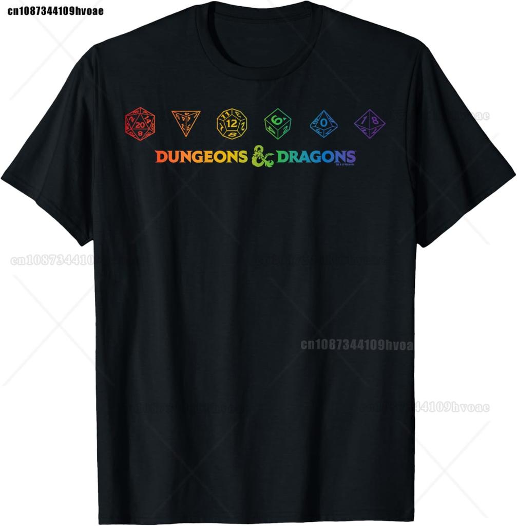 Retro Dungeon Tarot Card Cat Dice D20 TShirt for Concentration Funny Gamer Dice Dragon T Shirts Summer Streetwear Gifts Men