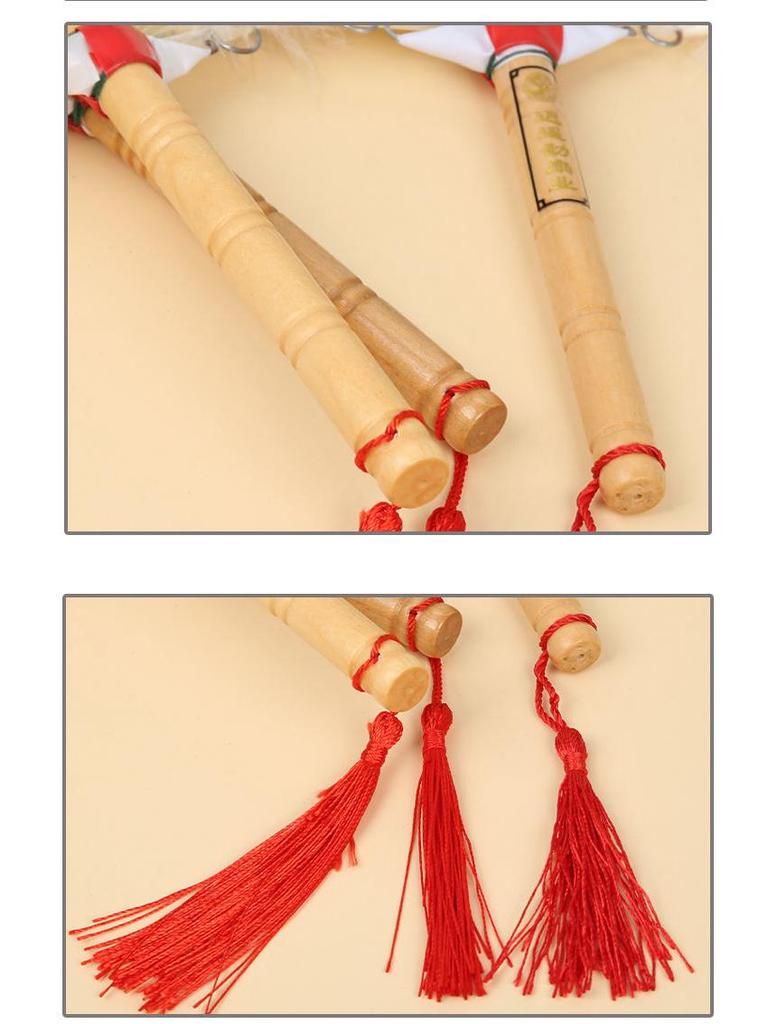 Handheld Goose Feather Fan for Summer - Classic Style for Children & Adults