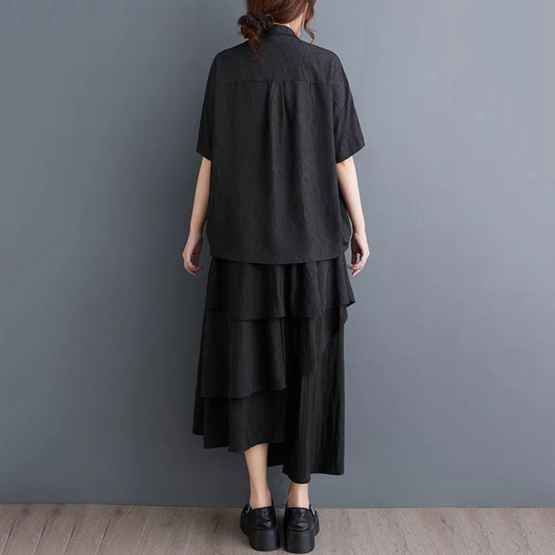 Xitao Однобортный комплект с нестандартными карманными пуговицами GYX1629