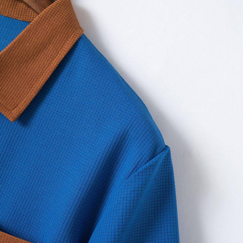 Мужские повседневные шорты с короткими рукавами и пуговицами с лацканами, комплект из двух предметов