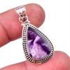 Natural Cacoxenite Gemstone 925 Solid Sterling Silver Jewelry Pendant 1.50" T2b44