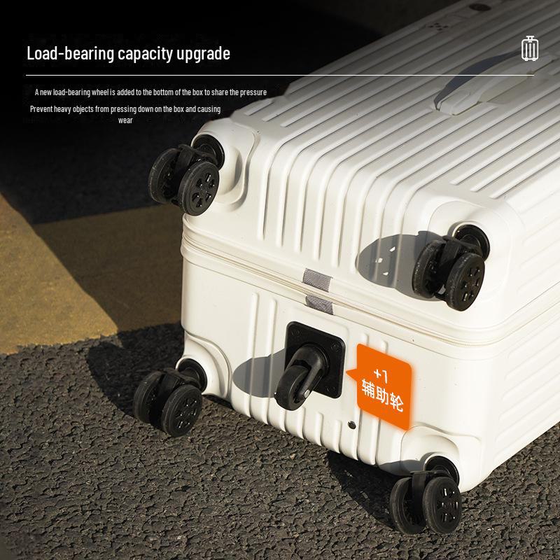 Yongsheng женский дорожный чемодан большой вместимости 26 дюймов, утолщенный, с колесиками и замком с паролем