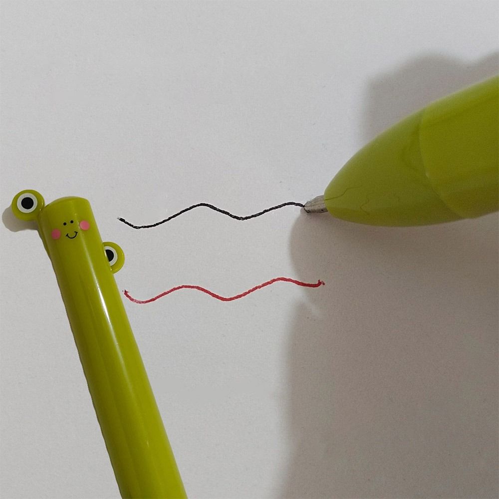 Black/Red Ink Animal Ear Pen 0.7mm Tip Gel Pen High Quality Signature Pen  Student