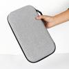 EVA Ping Pong Paddle Case Black Grey Hard Shell Storage Bag  Ping Pong Paddle