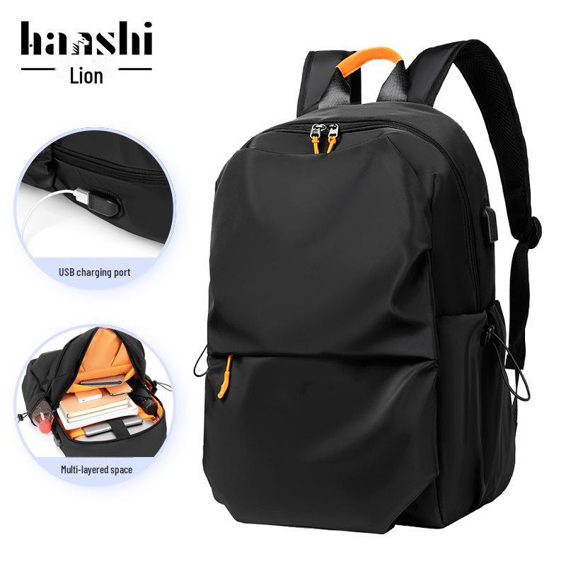 High-End Lightweight Waterproof Backpack - Fashionable for Men and Women, Perfect for Leisure, Travel, School, and Laptop Use